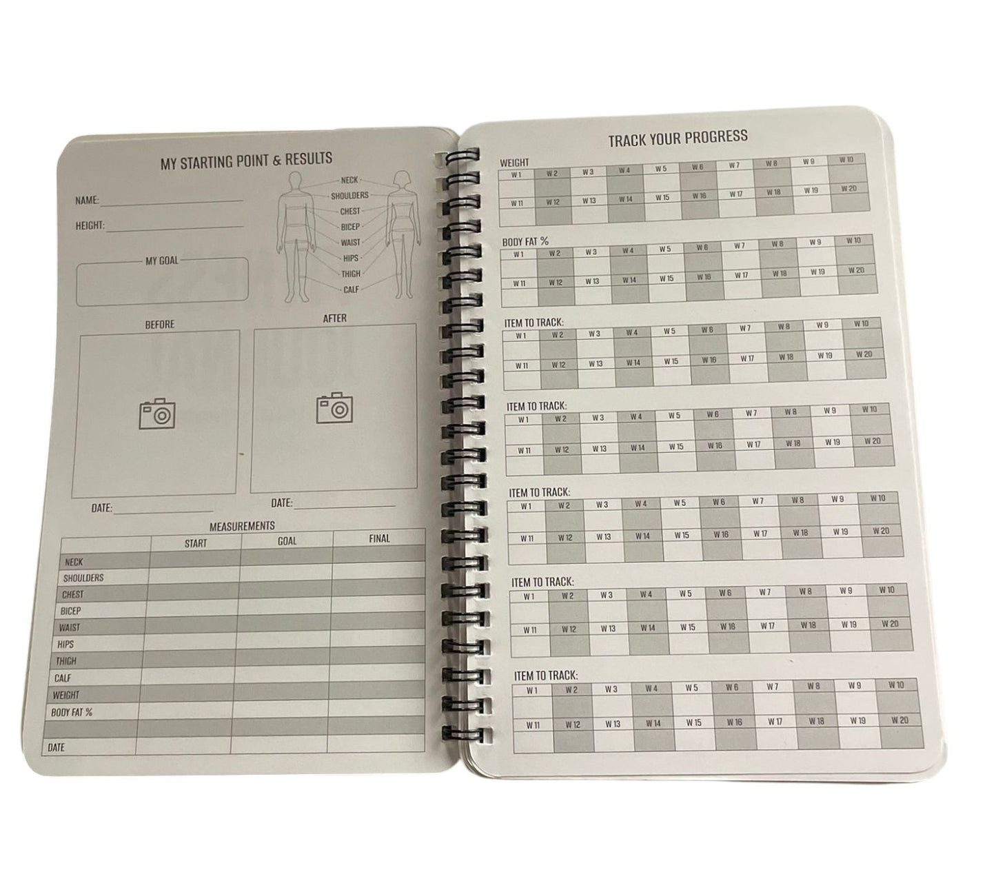Fitnessplaner – Trainingsjournal
