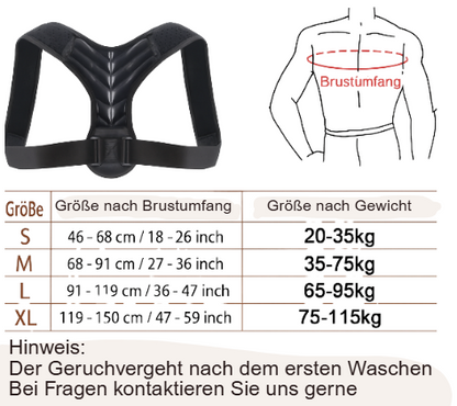 Rückenstütze & Haltungstrainer